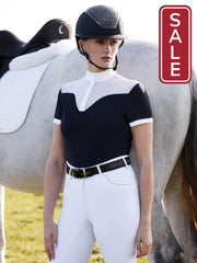 LeMieux Emily Short Sleeve Show Shirt-Show Shirts-LeMieux-XSmall / 4 US / 8 UK-Evolution Equestrian Co.