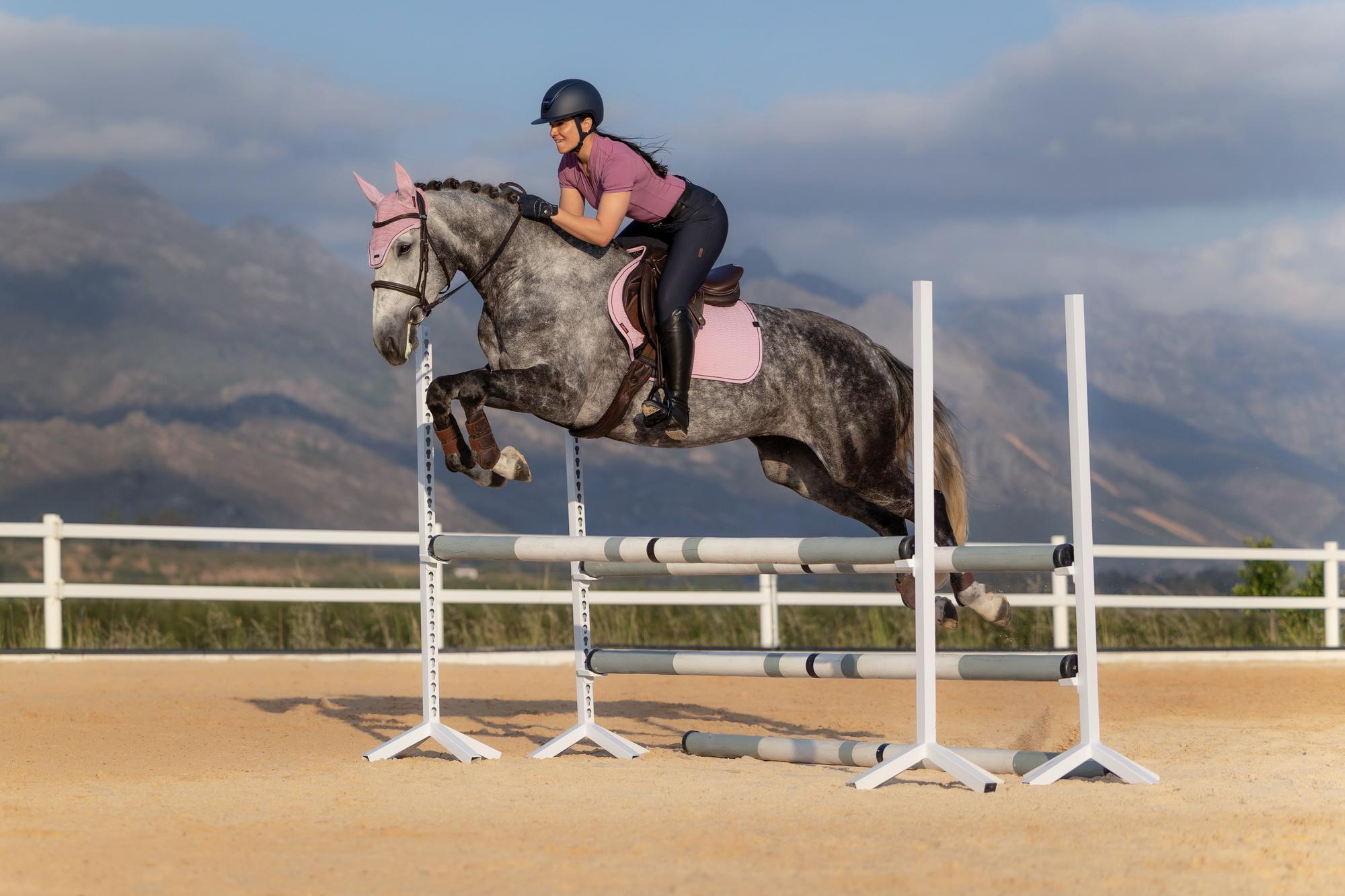 LeMieux Essence Close Contact Saddle Pad Fondant-English Saddle Pad-LeMieux-Small/Medium-Evolution Equestrian Co.