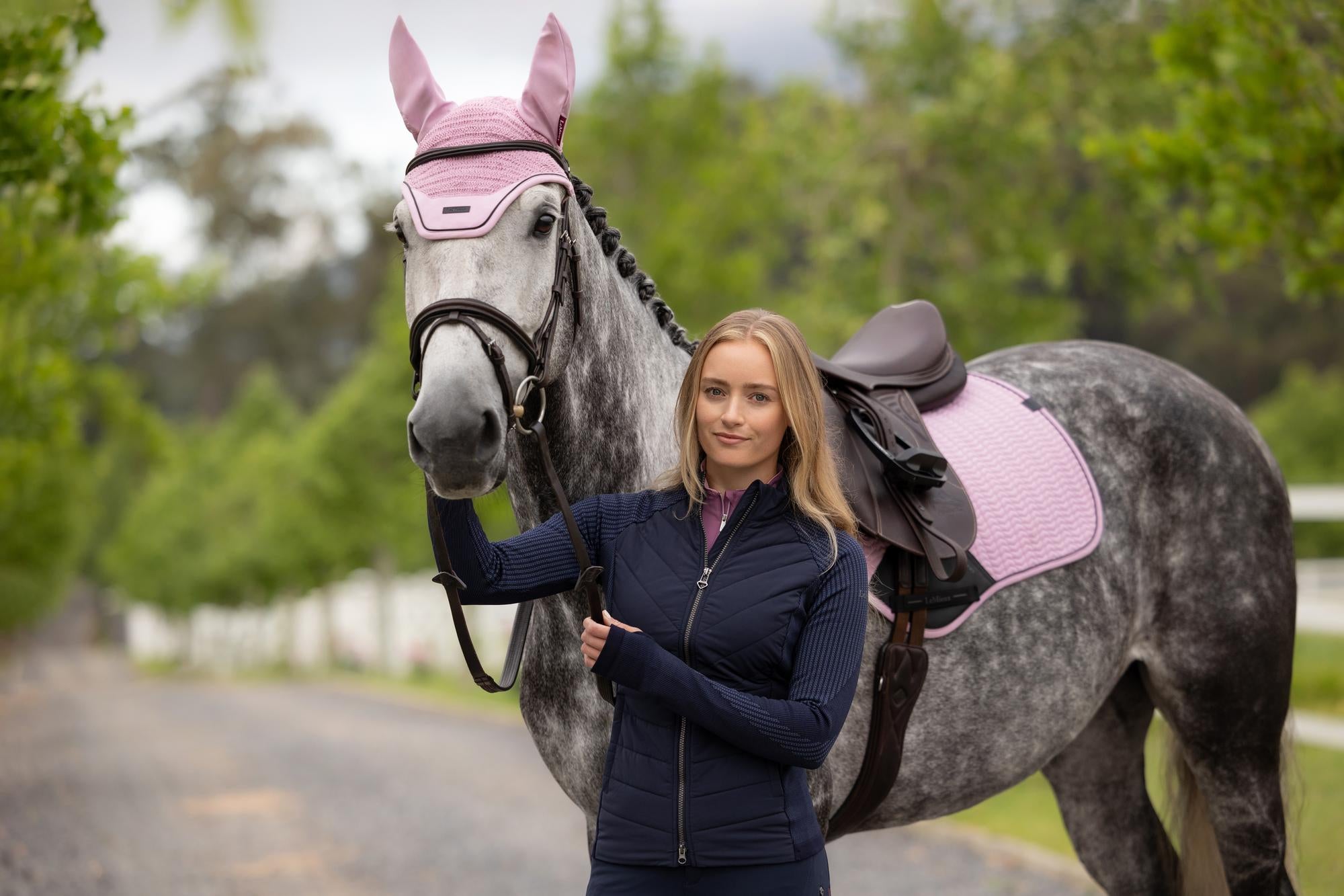 LeMieux Essence Close Contact Saddle Pad Fondant-English Saddle Pad-LeMieux-Small/Medium-Evolution Equestrian Co.