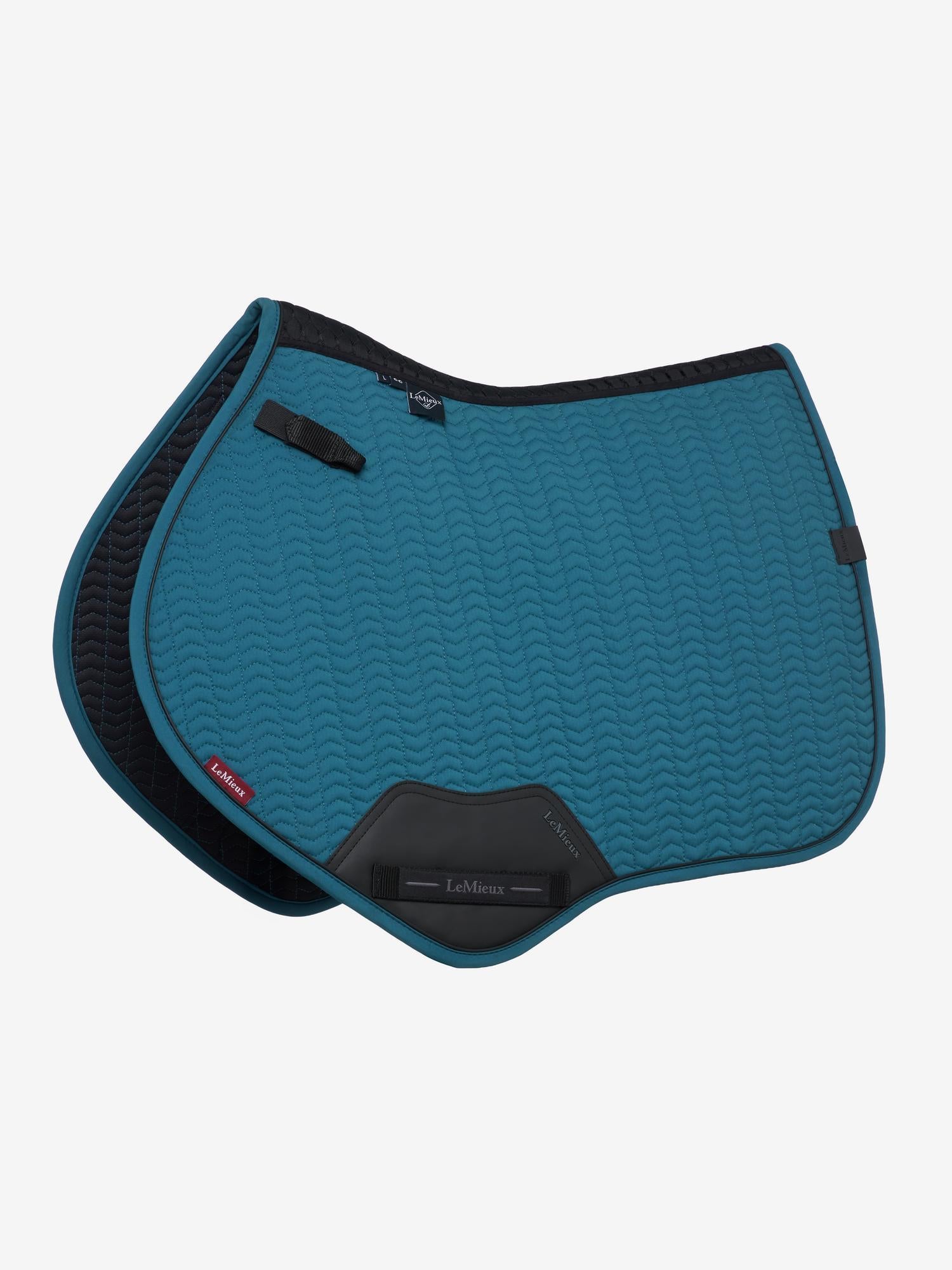 LeMieux Essence Close Contact Saddle Pad Jungle-English Saddle Pad-LeMieux-Large-Evolution Equestrian Co.