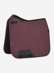 LeMieux Essence Dressage Saddle Pad Damson-English Saddle Pad-LeMieux-Small/Medium-Evolution Equestrian Co.