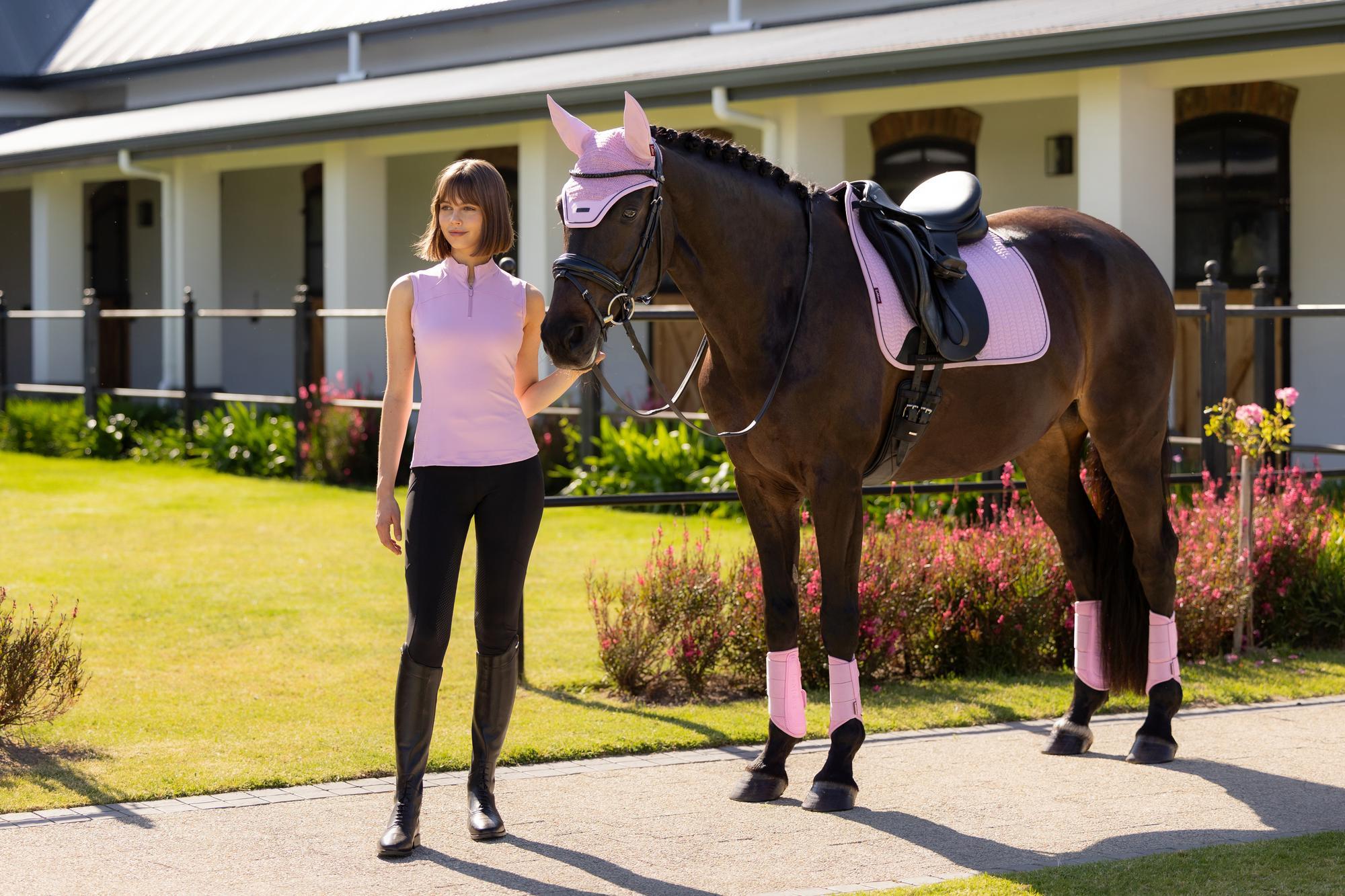LeMieux Essence Dressage Saddle Pad Fondant-English Saddle Pad-LeMieux-Small/Medium-Evolution Equestrian Co.