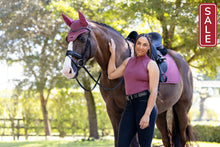 Load image into Gallery viewer, LeMieux Essence Dressage Saddle Pad Rosewood-Dressage Saddle Pad-LeMieux-Evolution Equestrian Co.
