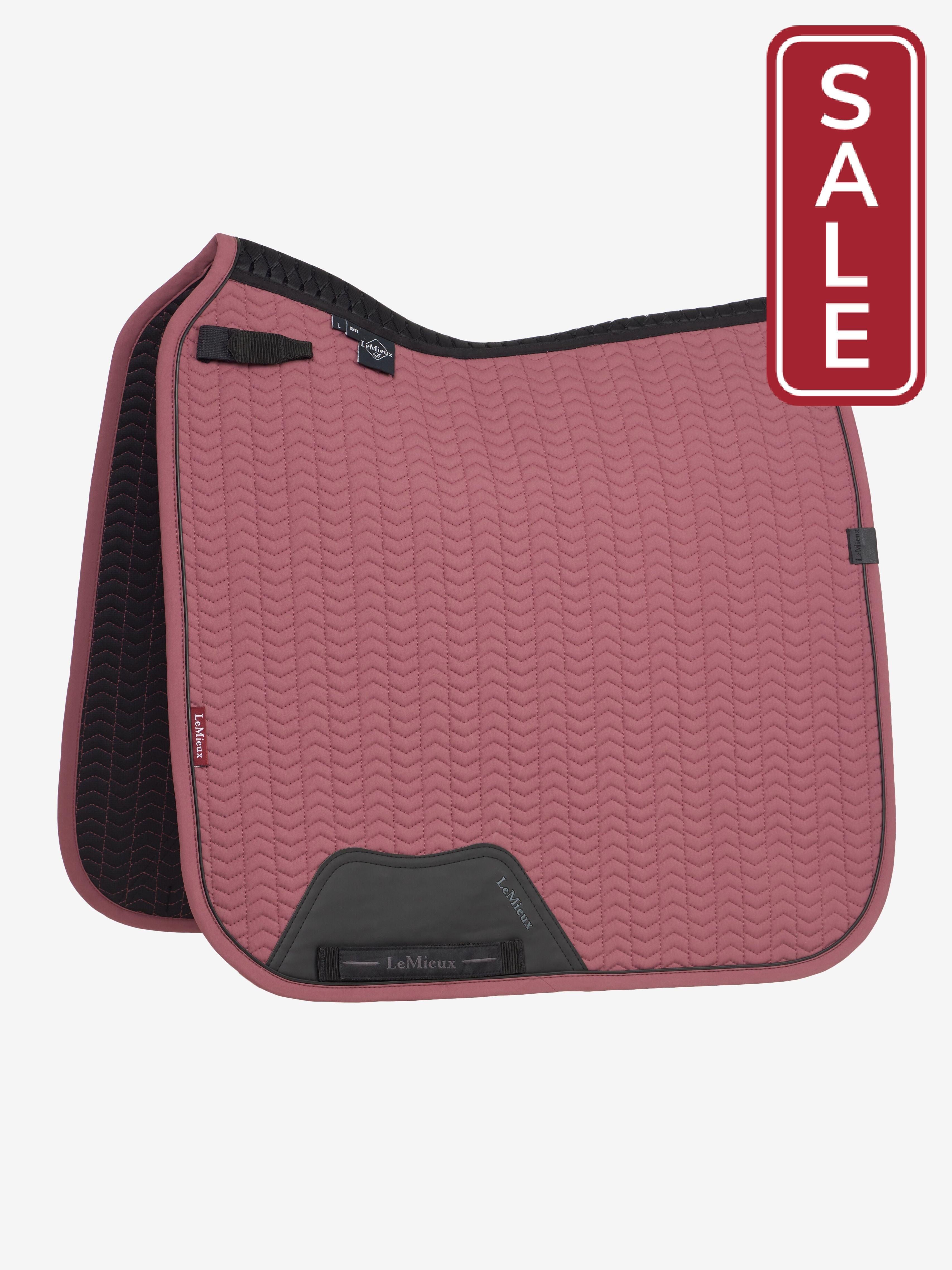 LeMieux Essence Dressage Saddle Pad Rosewood-Dressage Saddle Pad-LeMieux-Evolution Equestrian Co.