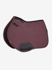 LeMieux Essence EuroJump Saddle Pad Damson-English Saddle Pad-LeMieux-Small/Medium-Evolution Equestrian Co.