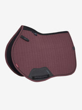 Load image into Gallery viewer, LeMieux Essence EuroJump Saddle Pad Damson-English Saddle Pad-LeMieux-Small/Medium-Evolution Equestrian Co.
