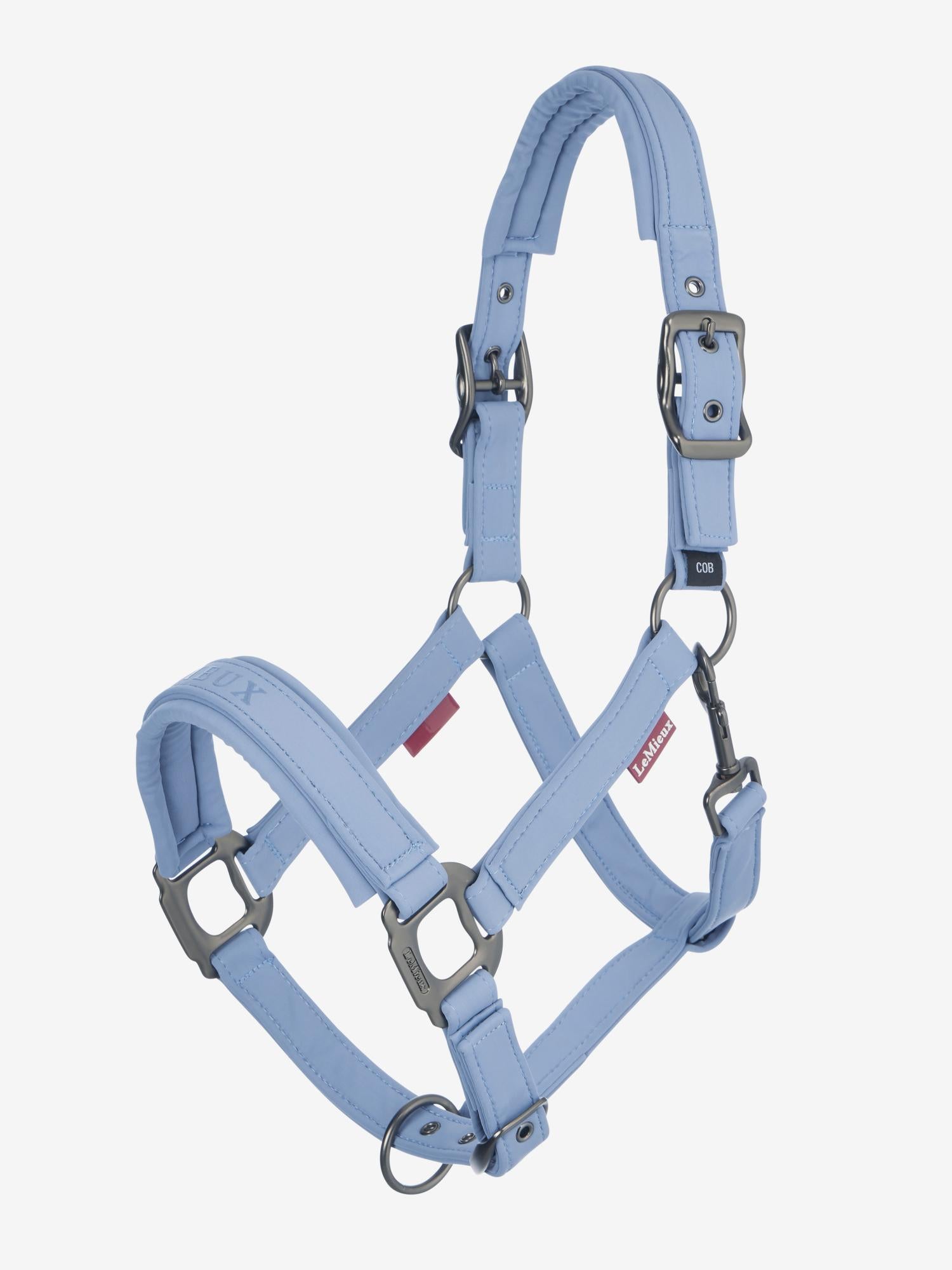 LeMieux Essence Halter Powder Blue-Halter-LeMieux-Cob-Evolution Equestrian Co.