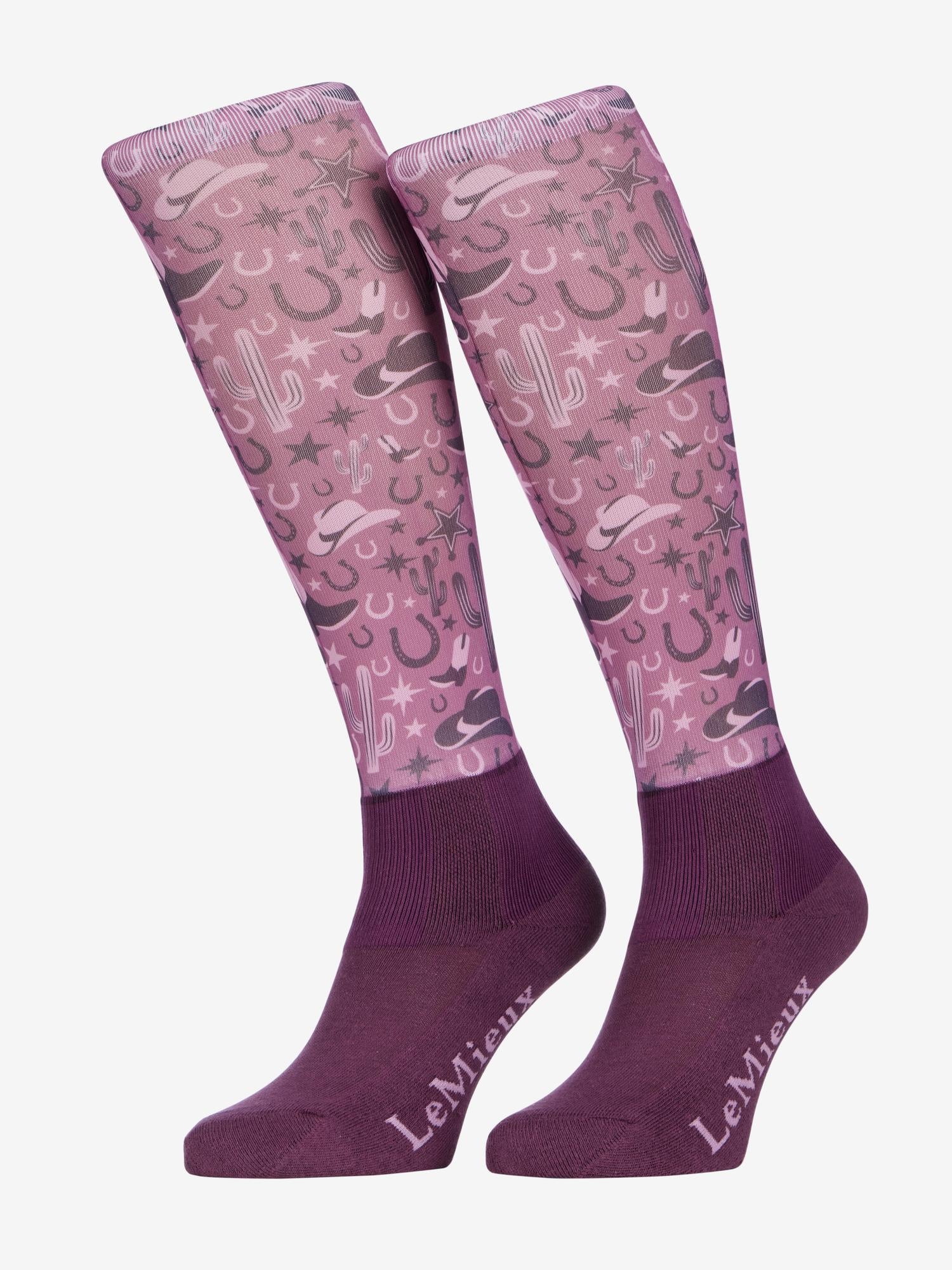 LeMieux Footsie Sock Western-Socks-LeMieux-Medium-Evolution Equestrian Co.