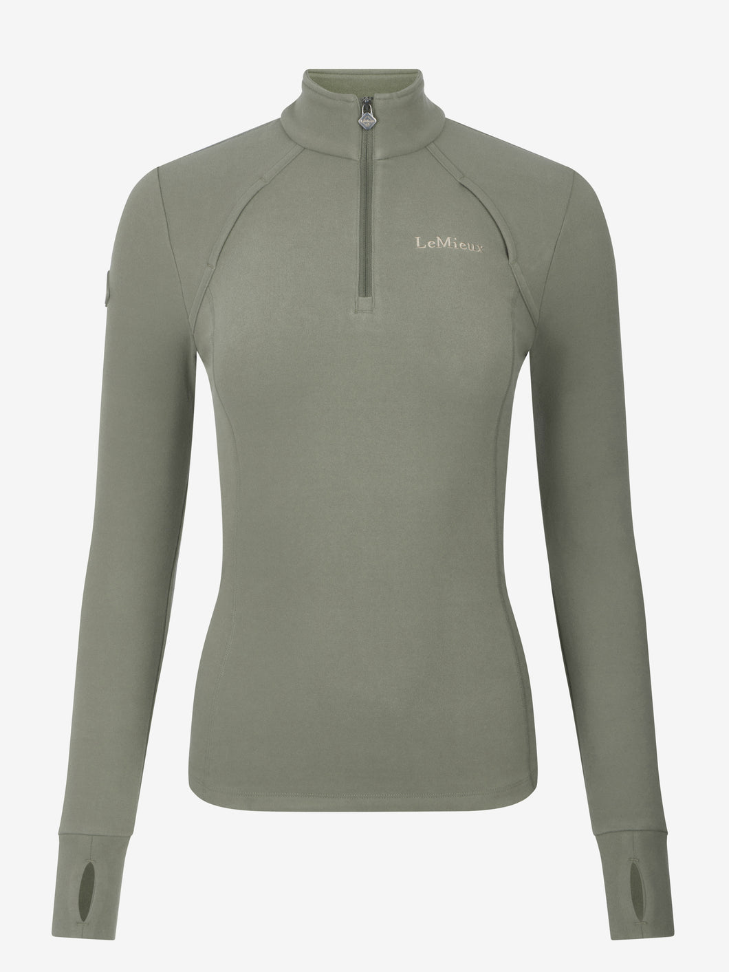 LeMieux Frances Quarter Zip Fleece-Riding Shirts-LeMieux-XXSmall / 2 US / 6 UK-Rosemary-Evolution Equestrian Co.