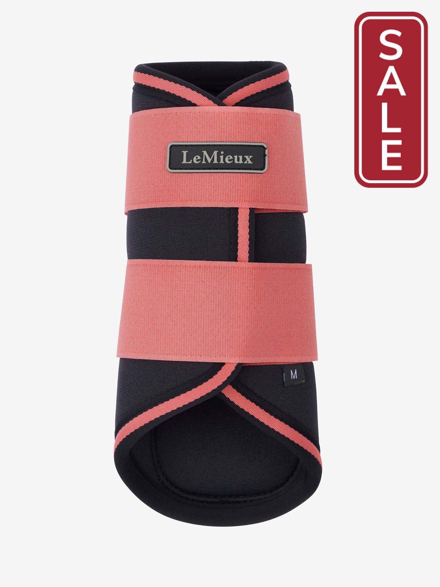 LeMieux Grafter Brushing Boots Cranberry-Horse Boots-LeMieux-Medium-Evolution Equestrian Co.