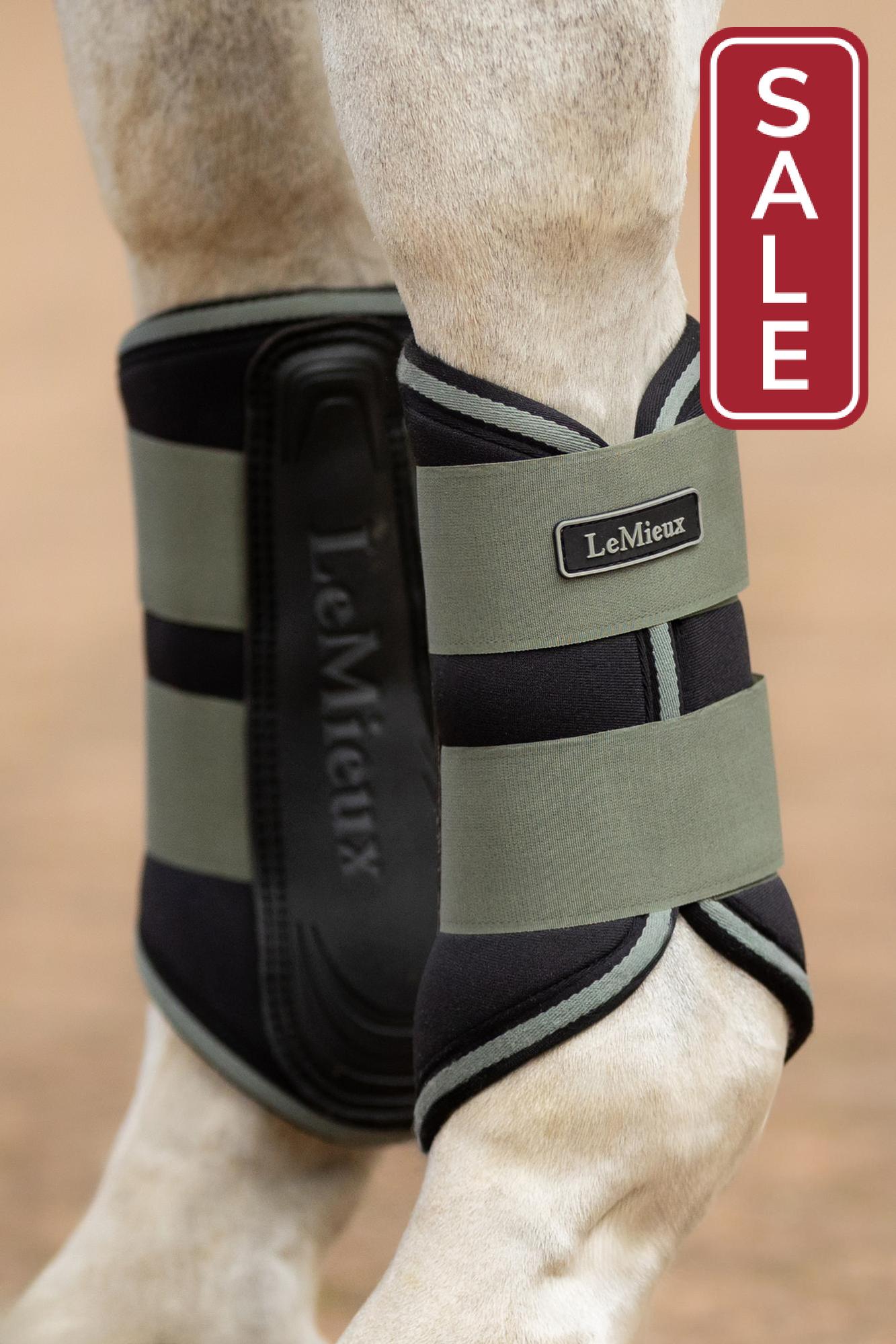 LeMieux Grafter Brushing Boots Rosemary-Horse Boots-LeMieux-Medium-Evolution Equestrian Co.