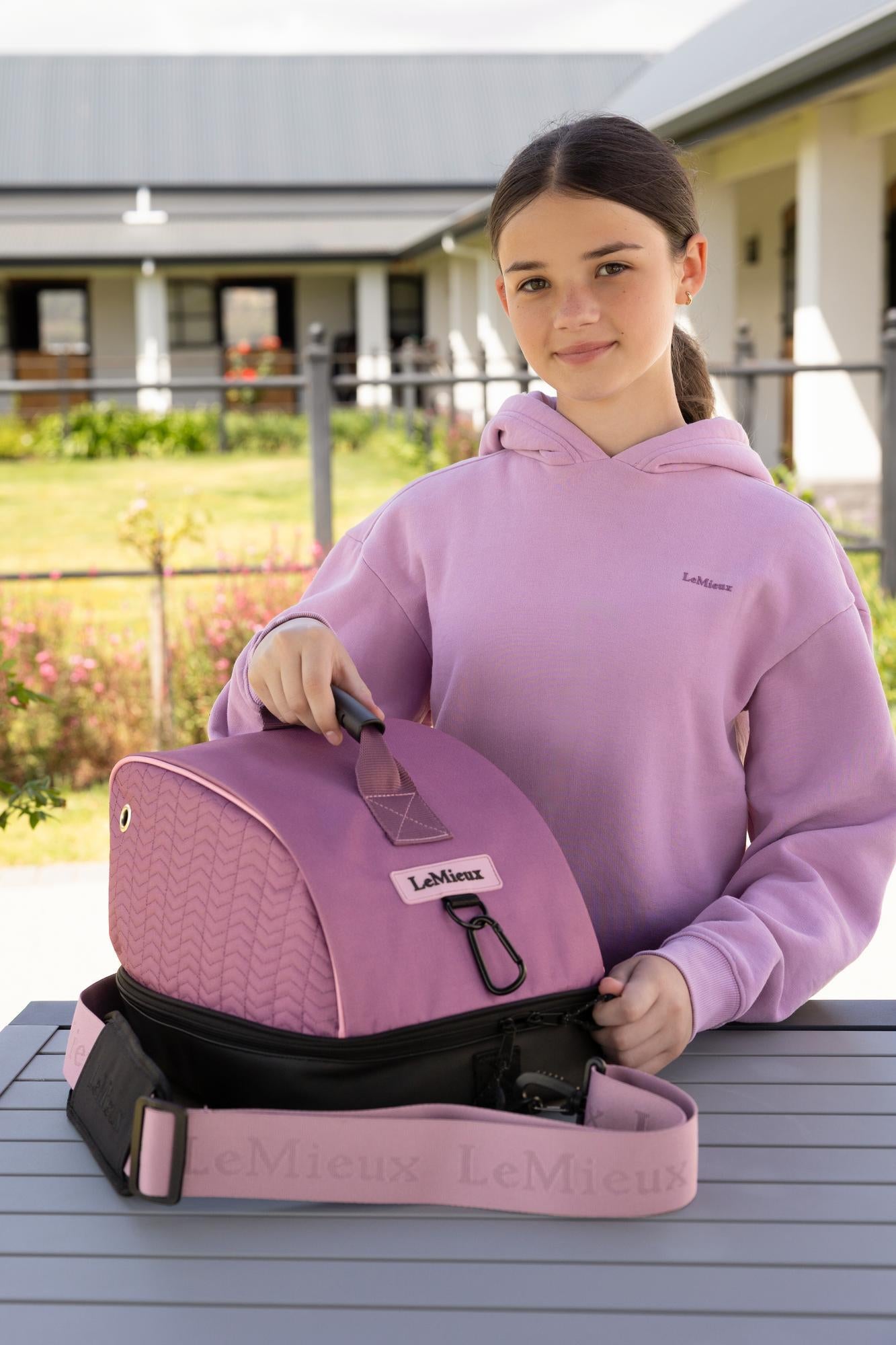 LeMieux Helmet Bag Mallow-For the Rider-LeMieux-Evolution Equestrian Co.