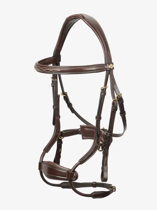 LeMieux Kudos Arc Bridle XFull-Bridle-Consignment-Evolution Equestrian Co.