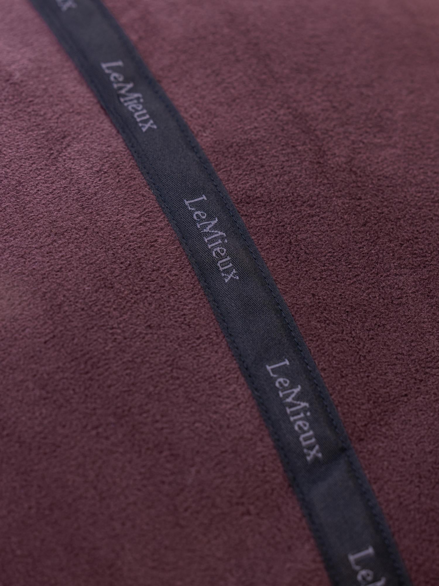 LeMieux Kudos Luxe Fleece Cooler Damson-Horse Blanket-LeMieux-72"-Evolution Equestrian Co.