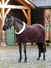 LeMieux Kudos Luxe Fleece Cooler Damson-Horse Blanket-LeMieux-72"-Evolution Equestrian Co.