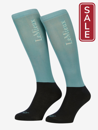 LeMieux Lagoon Competition Socks-Socks-LeMieux-Medium-Evolution Equestrian Co.