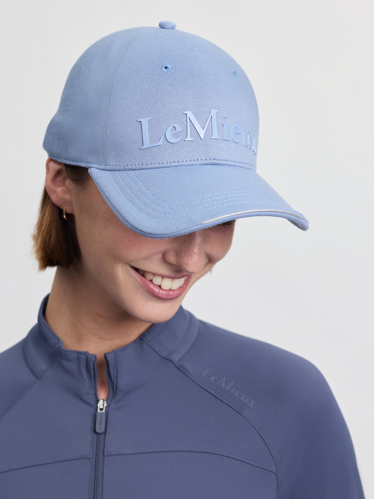 LeMieux Lara Cap-Hat-LeMieux-Powder Blue-Evolution Equestrian Co.