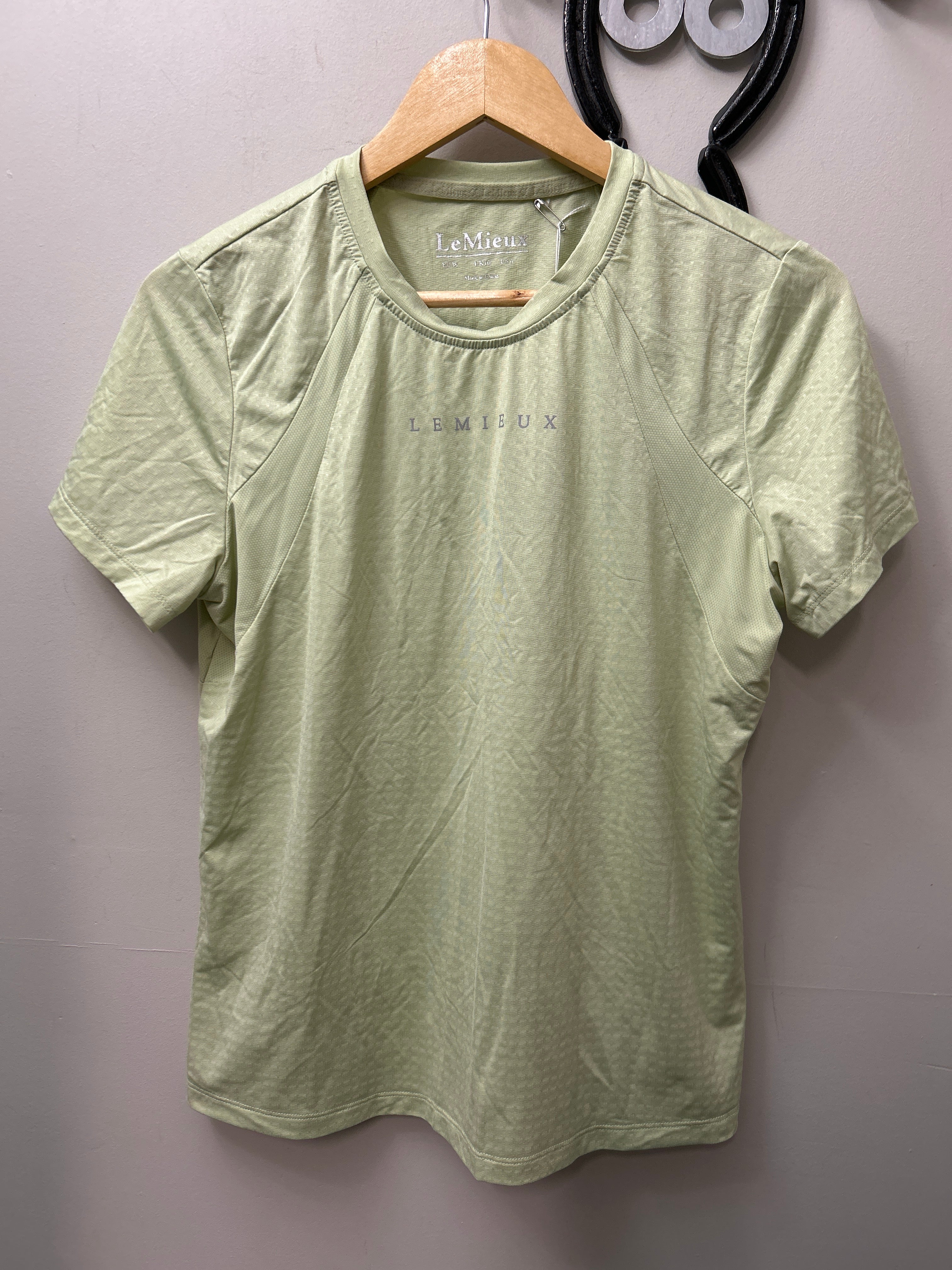 LeMieux Light Green Shirt Small-Jacket-Consignment-Evolution Equestrian Co.