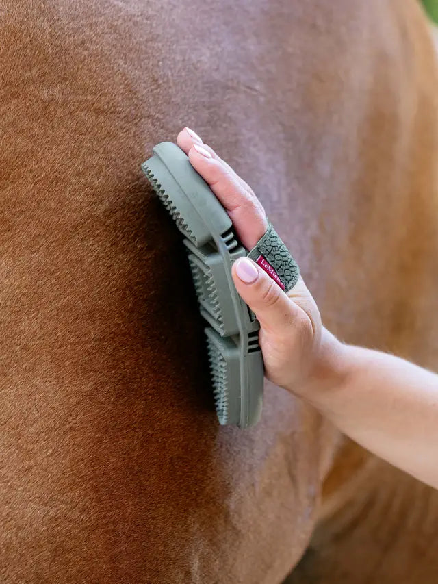 LeMieux Lilac Flexi Curry Comb-Horse Brush-LeMieux-Evolution Equestrian Co.