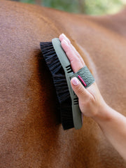 LeMieux Lilac Flexi Horse Hair Body Brush-Horse Brush-LeMieux-Evolution Equestrian Co.