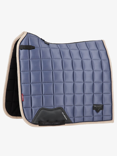 LeMieux Loire Classic Jay Blue Dressage Saddle Pad-English Saddle Pads-LeMieux-Evolution Equestrian Co.