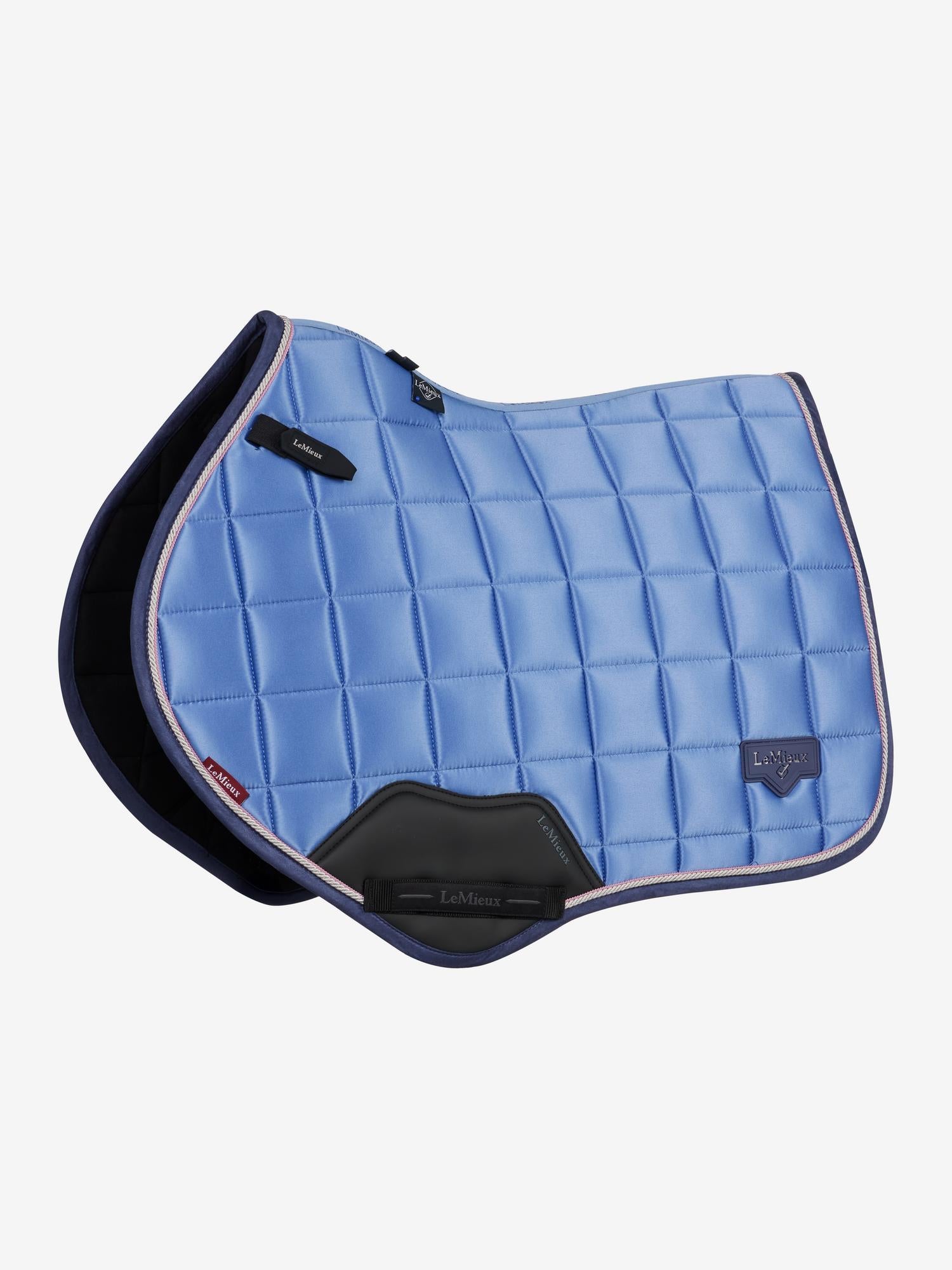 LeMieux Loire Close Contact Saddle Pad Powder Blue-English Saddle Pad-LeMieux-Small/Medium-Evolution Equestrian Co.