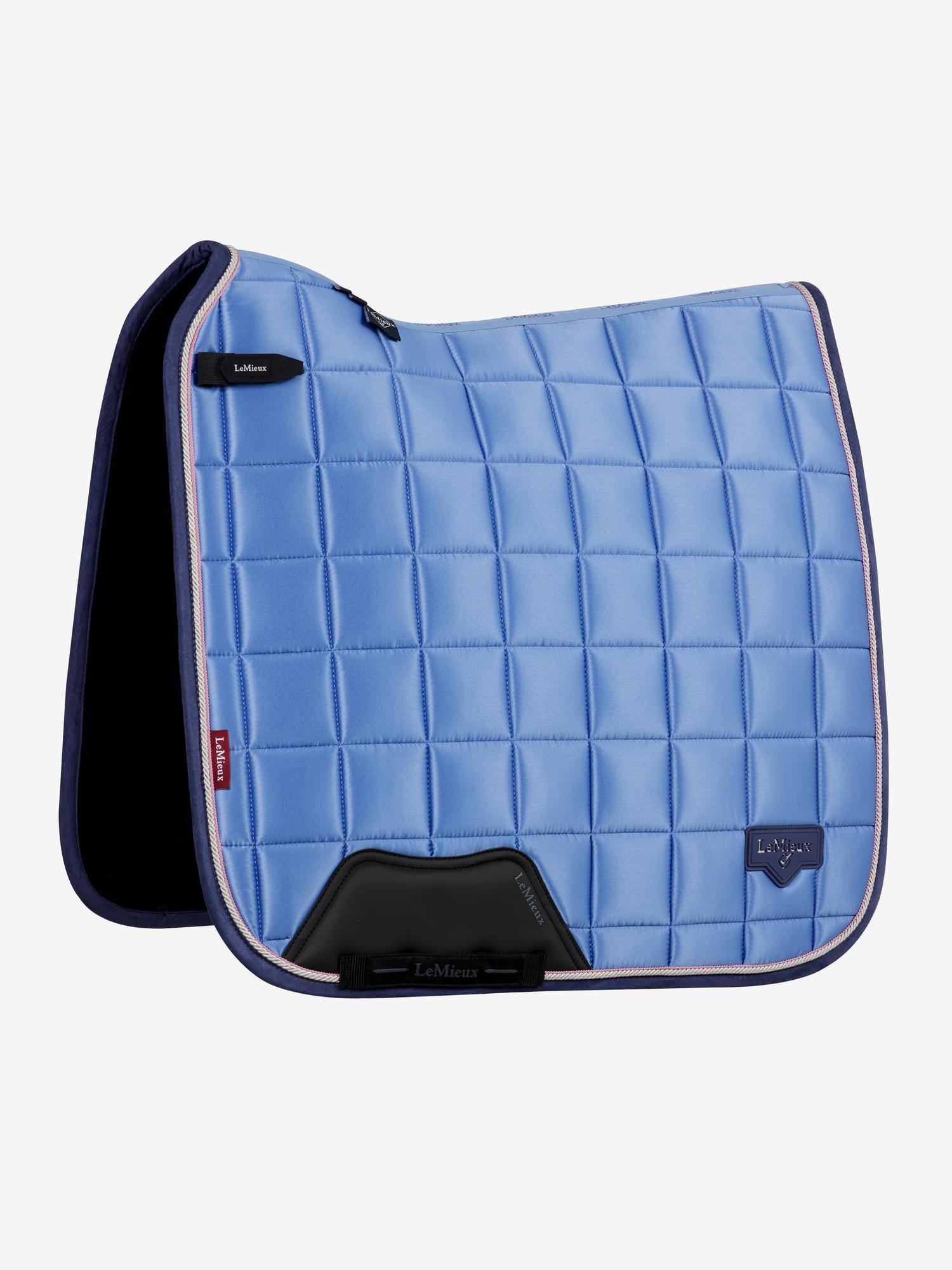 LeMieux Loire Dressage Saddle Pad Powder Blue-English Saddle Pad-LeMieux-Small/Medium-Evolution Equestrian Co.