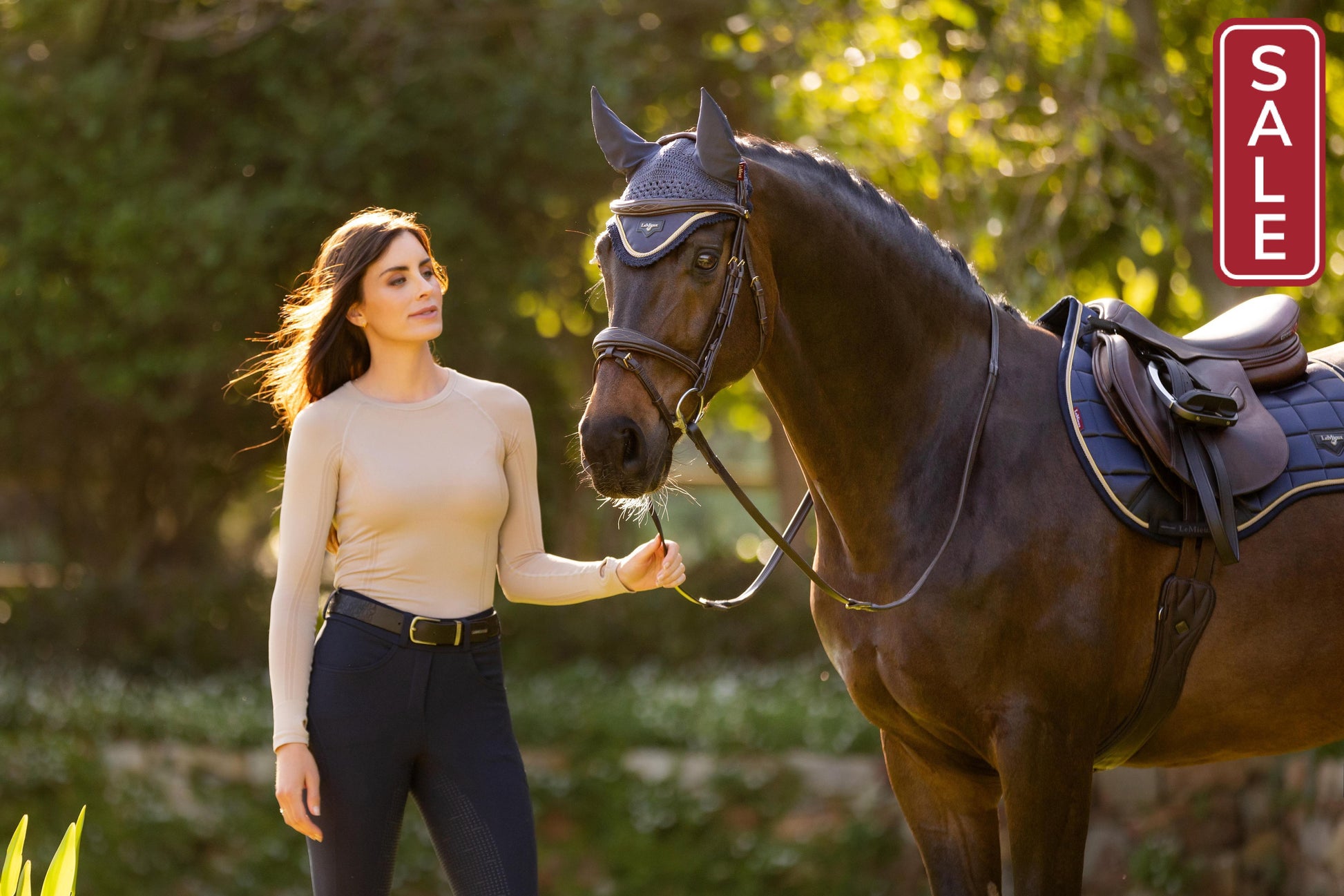 LeMieux Lorie Fly Bonnet Dusk-English Accessories-LeMieux-Small-Evolution Equestrian Co.