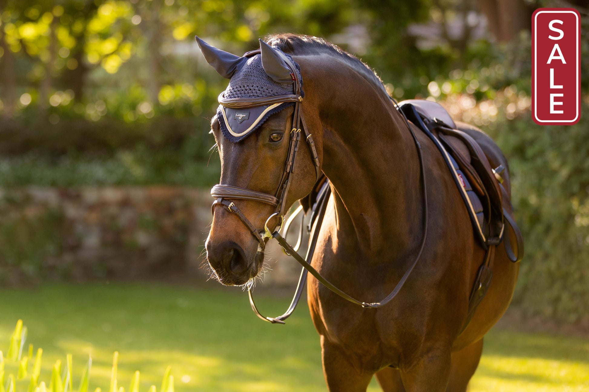 LeMieux Lorie Fly Bonnet Dusk-English Accessories-LeMieux-Small-Evolution Equestrian Co.
