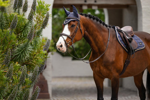 LeMieux Lorie Fly Bonnet Dusk-English Accessories-LeMieux-Small-Evolution Equestrian Co.