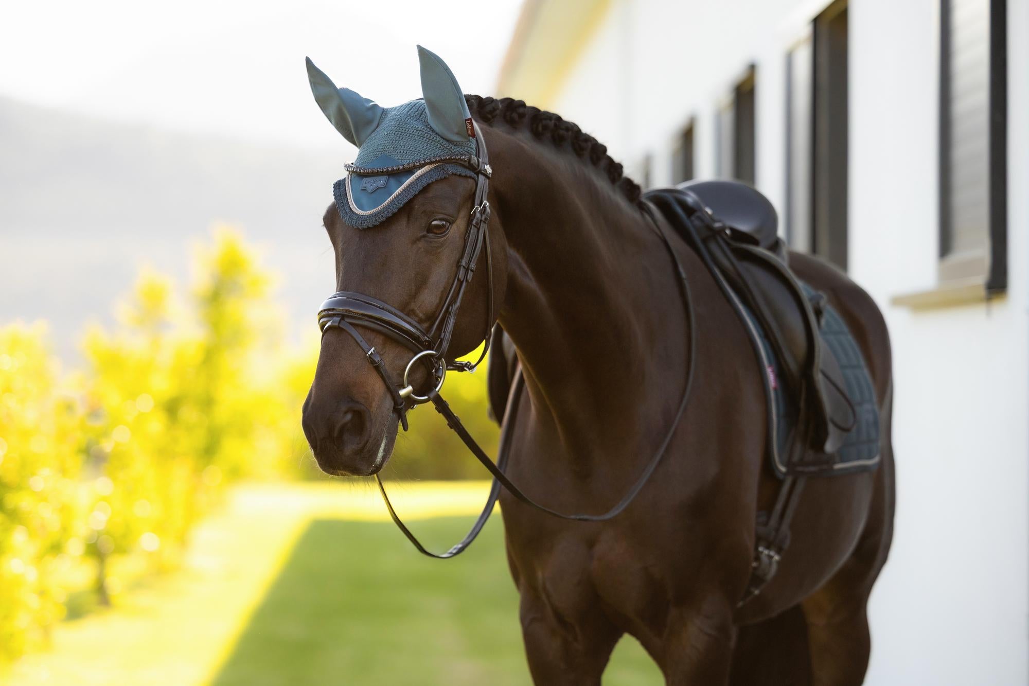 LeMieux Lorie Fly Hood Jungle-English Accessories-LeMieux-Medium-Evolution Equestrian Co.