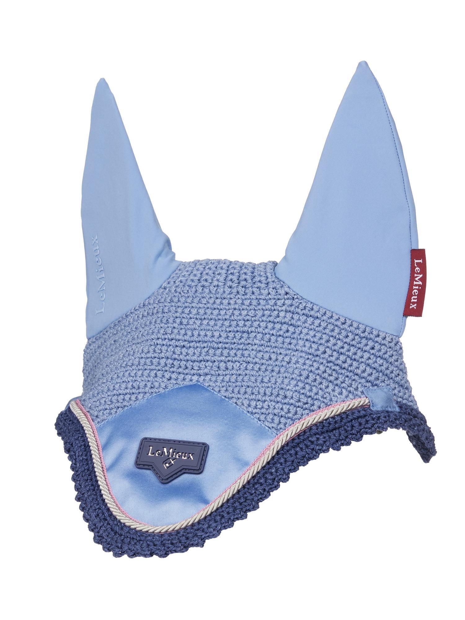 LeMieux Lorie Fly Hood Powder Blue-English Accessories-LeMieux-Large-Evolution Equestrian Co.
