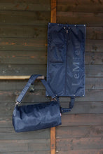Load image into Gallery viewer, LeMieux Luxe Show Jacket Duffle Bag-Accessories-LeMieux-Black-Evolution Equestrian Co.
