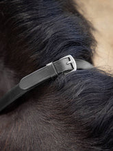 Load image into Gallery viewer, LeMieux Magna Grip Rubber Reins-Horse Tack-LeMieux-Black/Silver-Pony-Evolution Equestrian Co.
