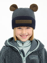 Load image into Gallery viewer, LeMieux Mini Bear Beanie-Hat-LeMieux-Petrol-Evolution Equestrian Co.
