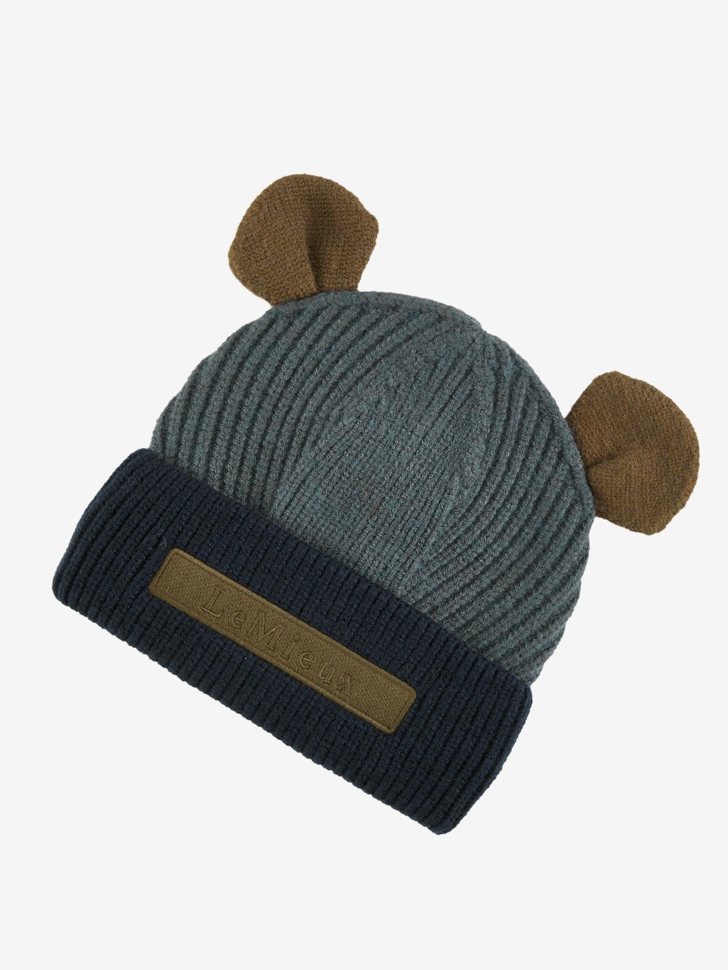 LeMieux Mini Bear Beanie-Hat-LeMieux-Petrol-Evolution Equestrian Co.