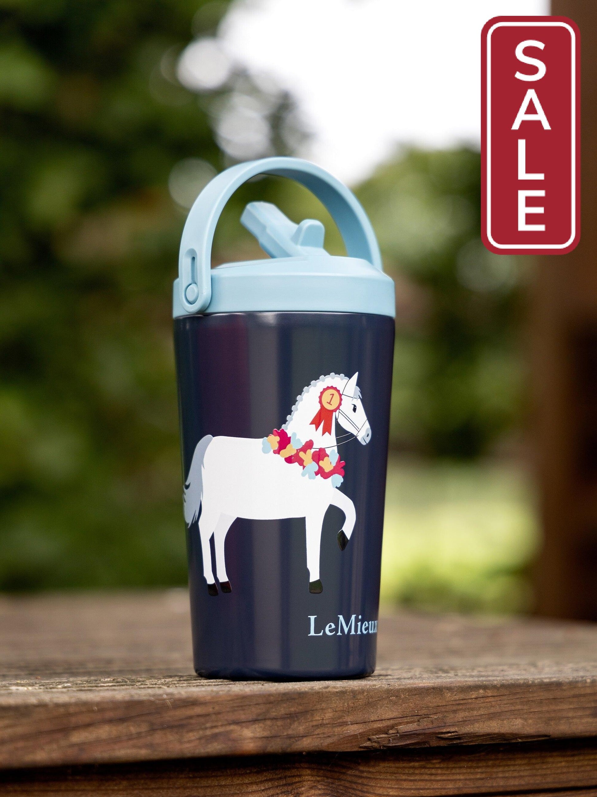 LeMieux Mini Drink Bottle-Water Bottle-LeMieux-Navy-Evolution Equestrian Co.