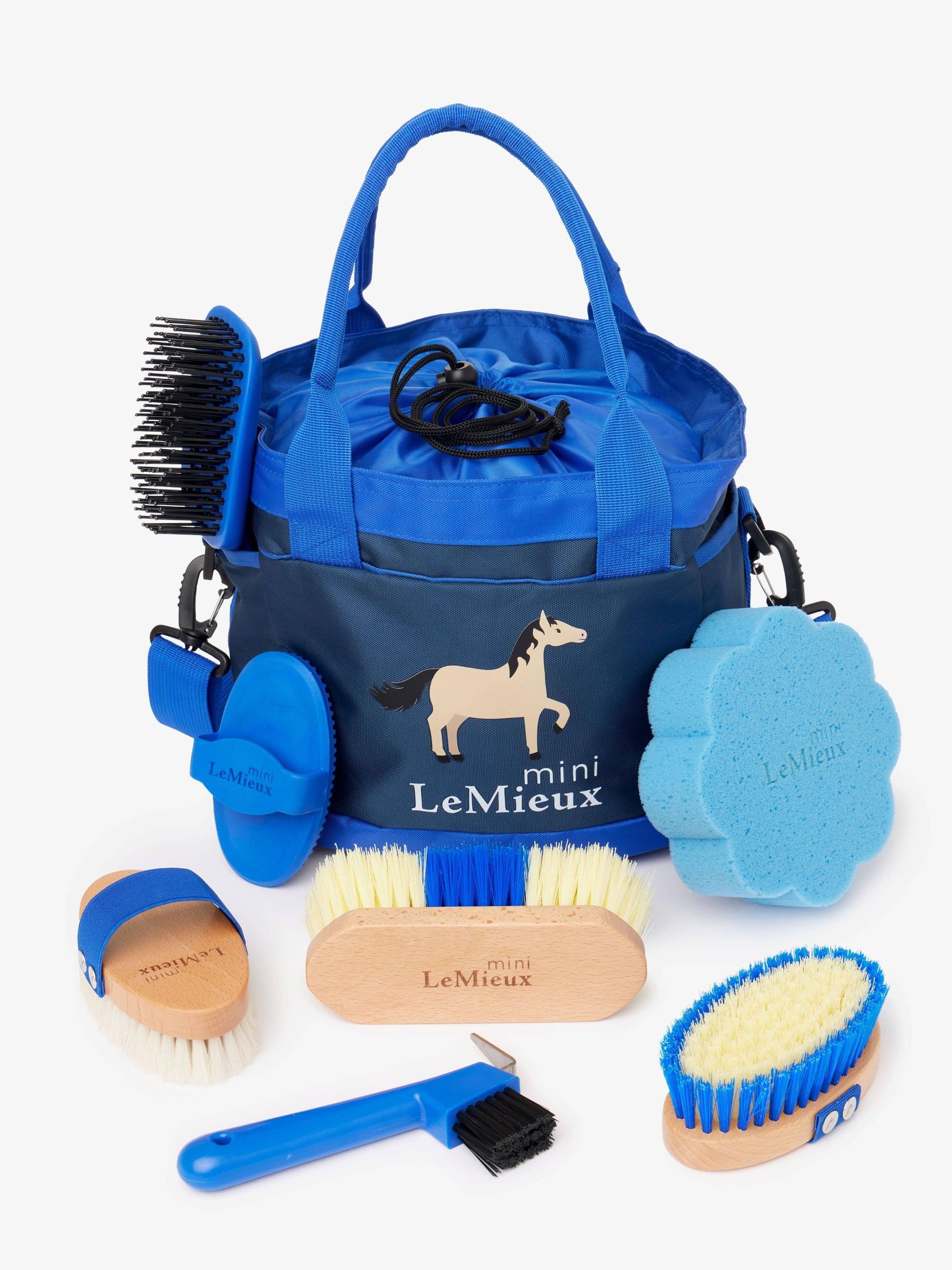 LeMieux Mini Grooming Set-Grooming Bag-LeMieux-Blue-Evolution Equestrian Co.