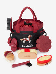 LeMieux Mini Grooming Set-Grooming Bag-LeMieux-Red-Evolution Equestrian Co.