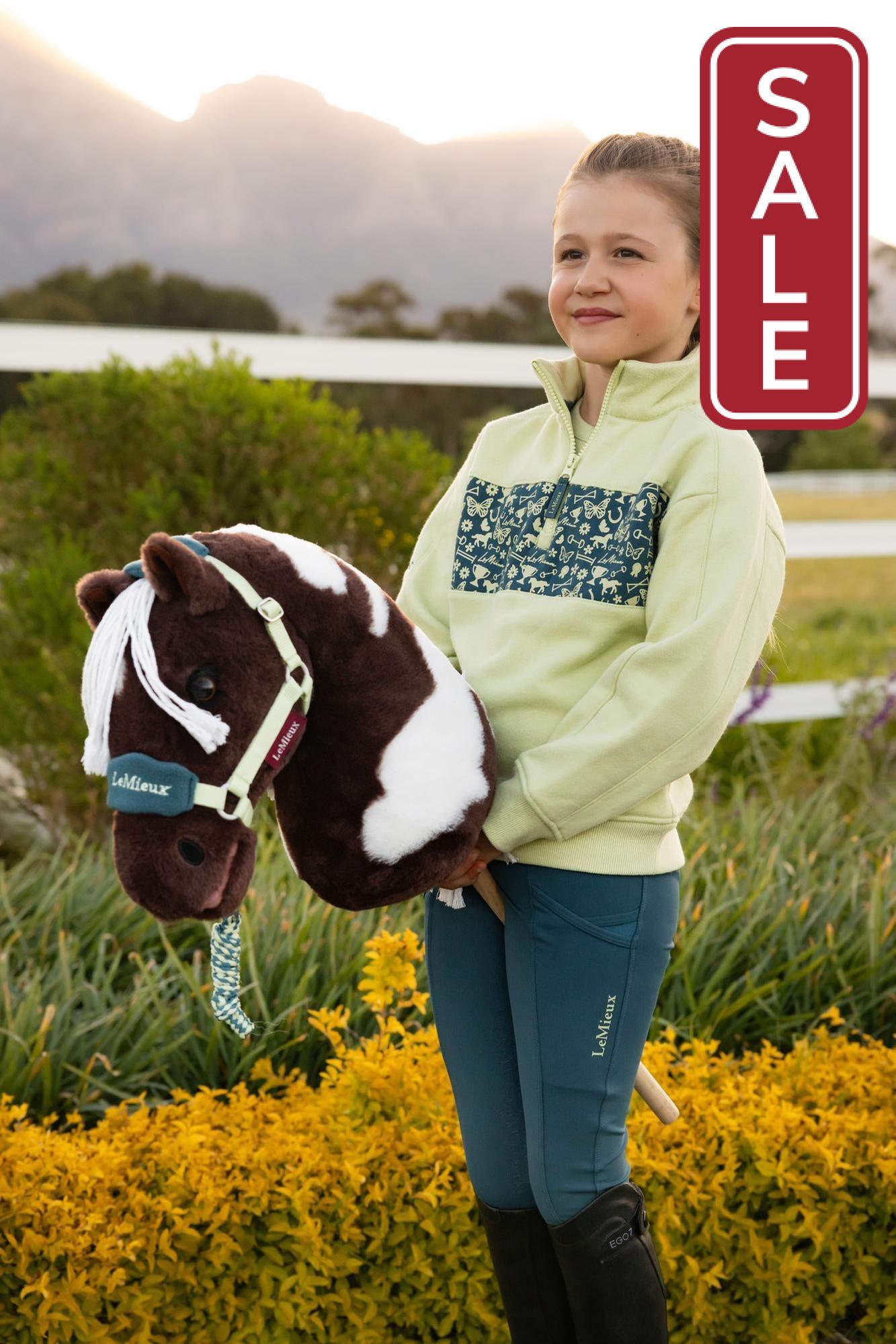 LeMieux Mini Quinn Quarter Zip Sweater-Riding Shirts-LeMieux-3-4 years-Evolution Equestrian Co.