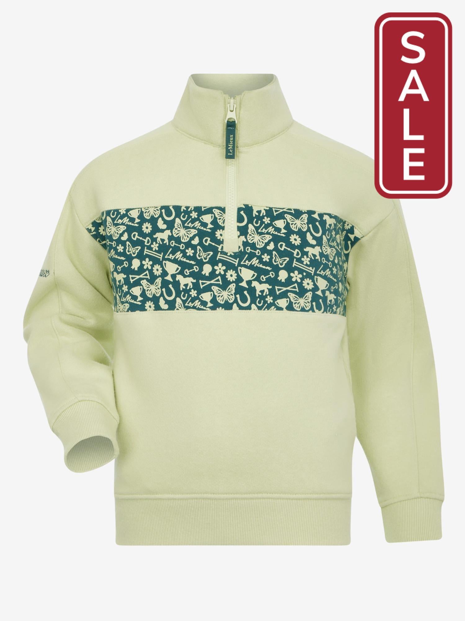 LeMieux Mini Quinn Quarter Zip Sweater-Riding Shirts-LeMieux-3-4 years-Evolution Equestrian Co.