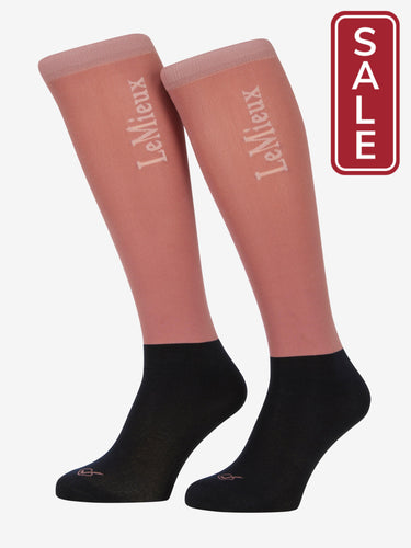 LeMieux Peony Competition Socks-Socks-LeMieux-Medium-Evolution Equestrian Co.