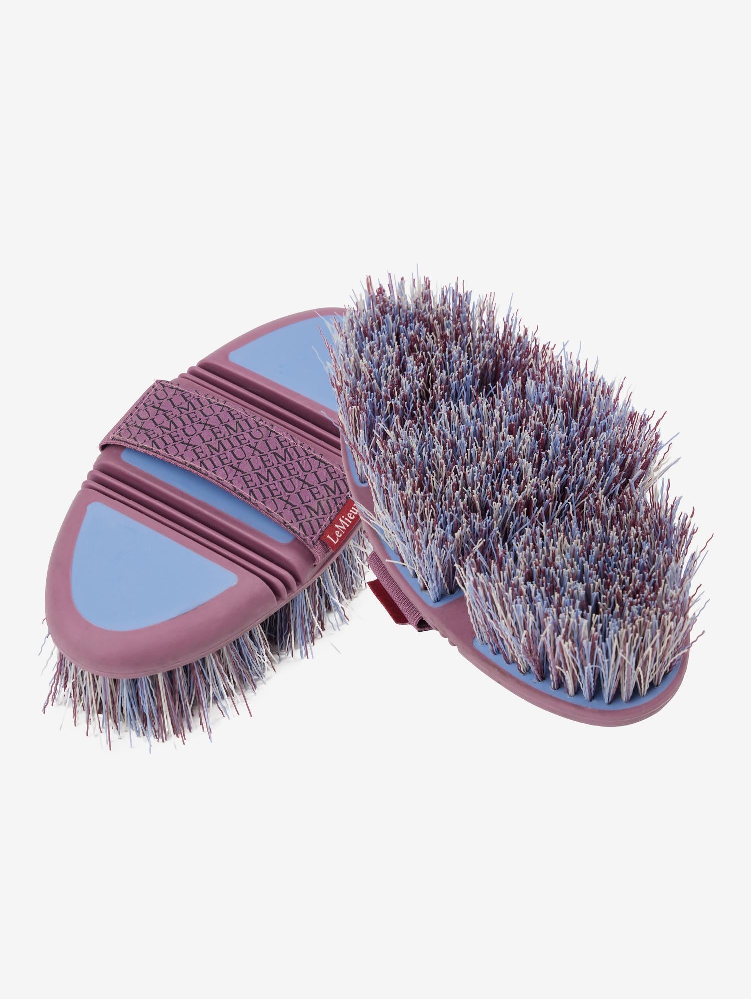 LeMieux Powder Blue Flexi Flicky Brush-Horse Brush-LeMieux-Evolution Equestrian Co.