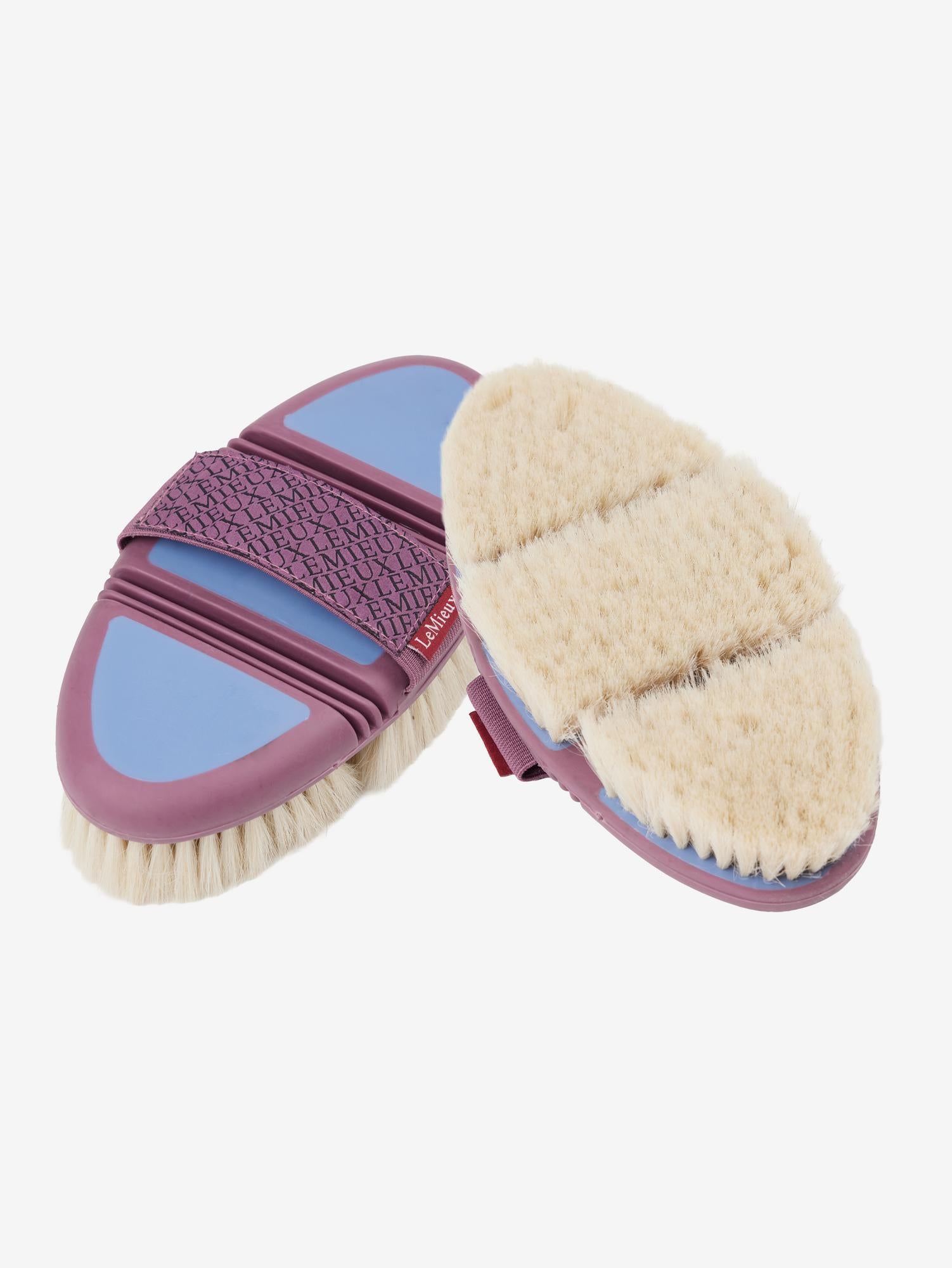 LeMieux Powder Blue Flexi Goat Hair Brush-Horse Brush-LeMieux-Evolution Equestrian Co.