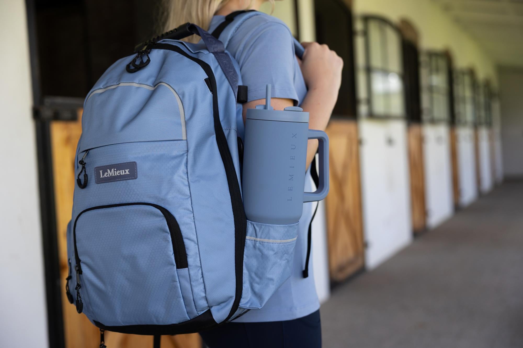 LeMieux Pro Rucksack Powder Blue-For the Rider-LeMieux-Evolution Equestrian Co.