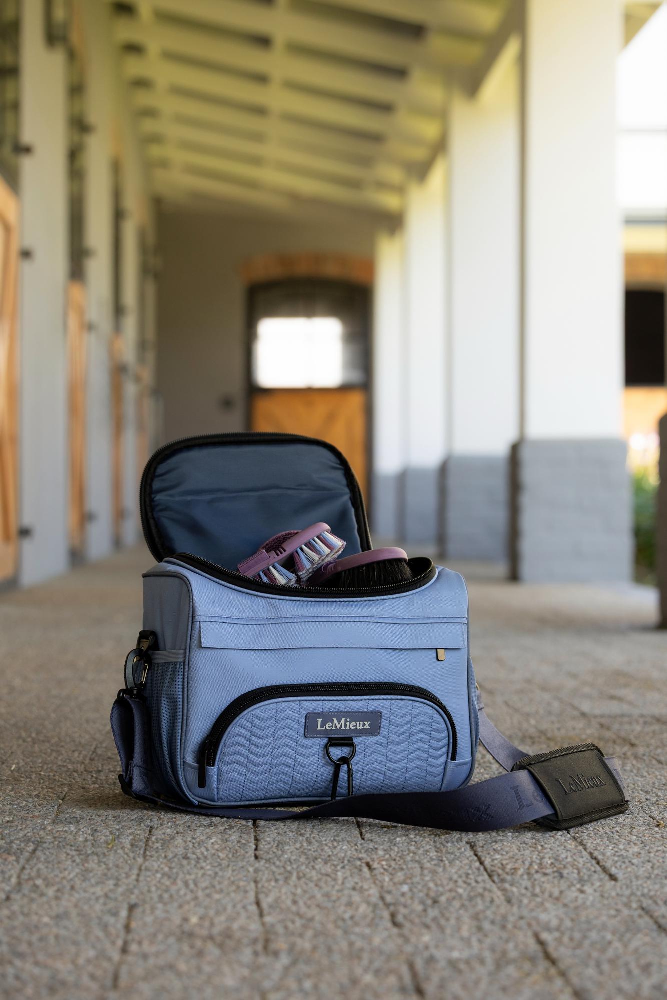 LeMieux ProKit Lit Grooming Bag Powder Blue-For the Rider-LeMieux-Evolution Equestrian Co.