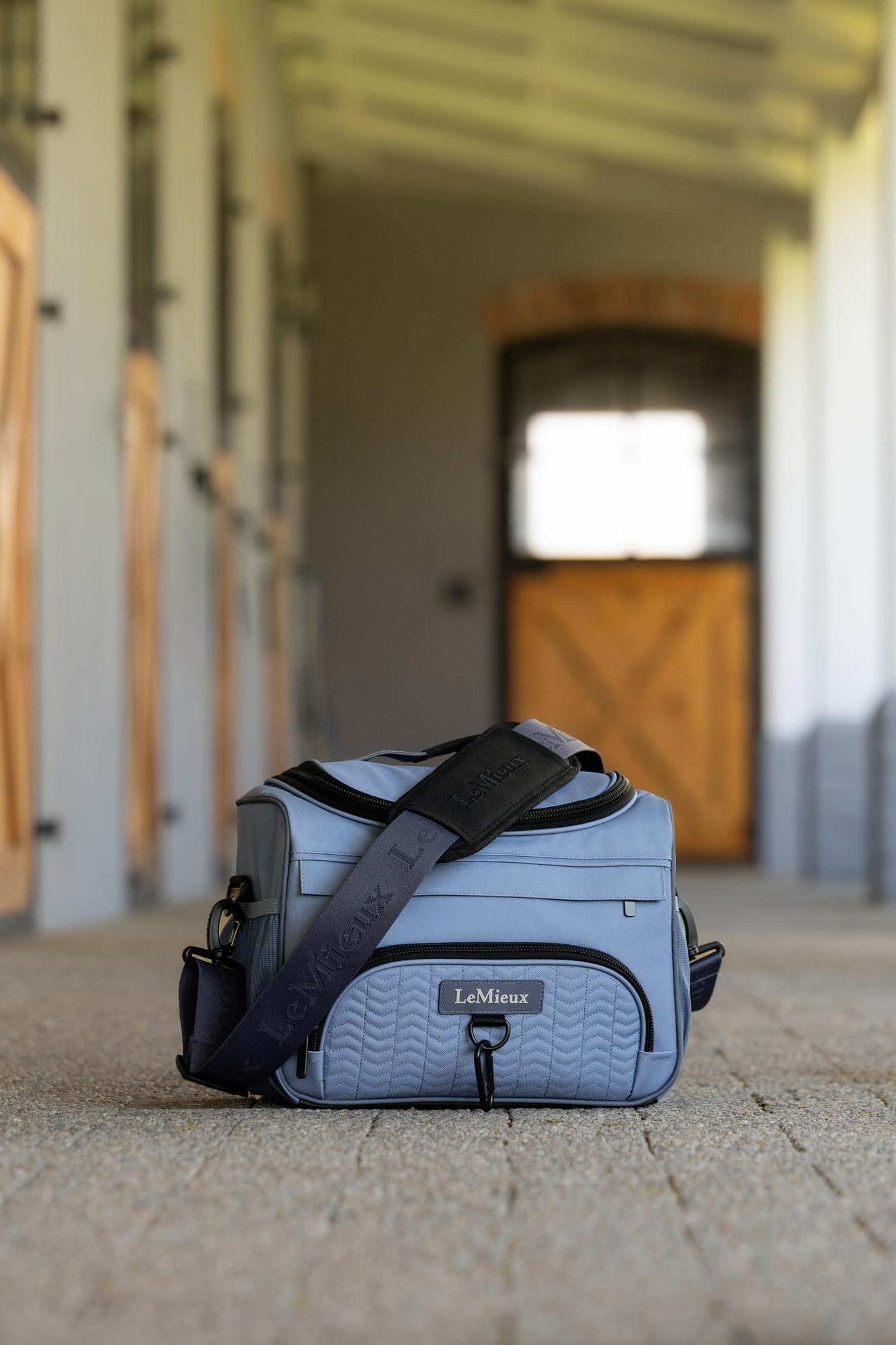 LeMieux ProKit Lit Grooming Bag Powder Blue-For the Rider-LeMieux-Evolution Equestrian Co.
