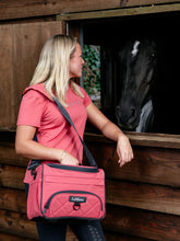 Load image into Gallery viewer, LeMieux ProKit Lite Grooming Bag Cranberry-Grooming Bag-LeMieux-Evolution Equestrian Co.
