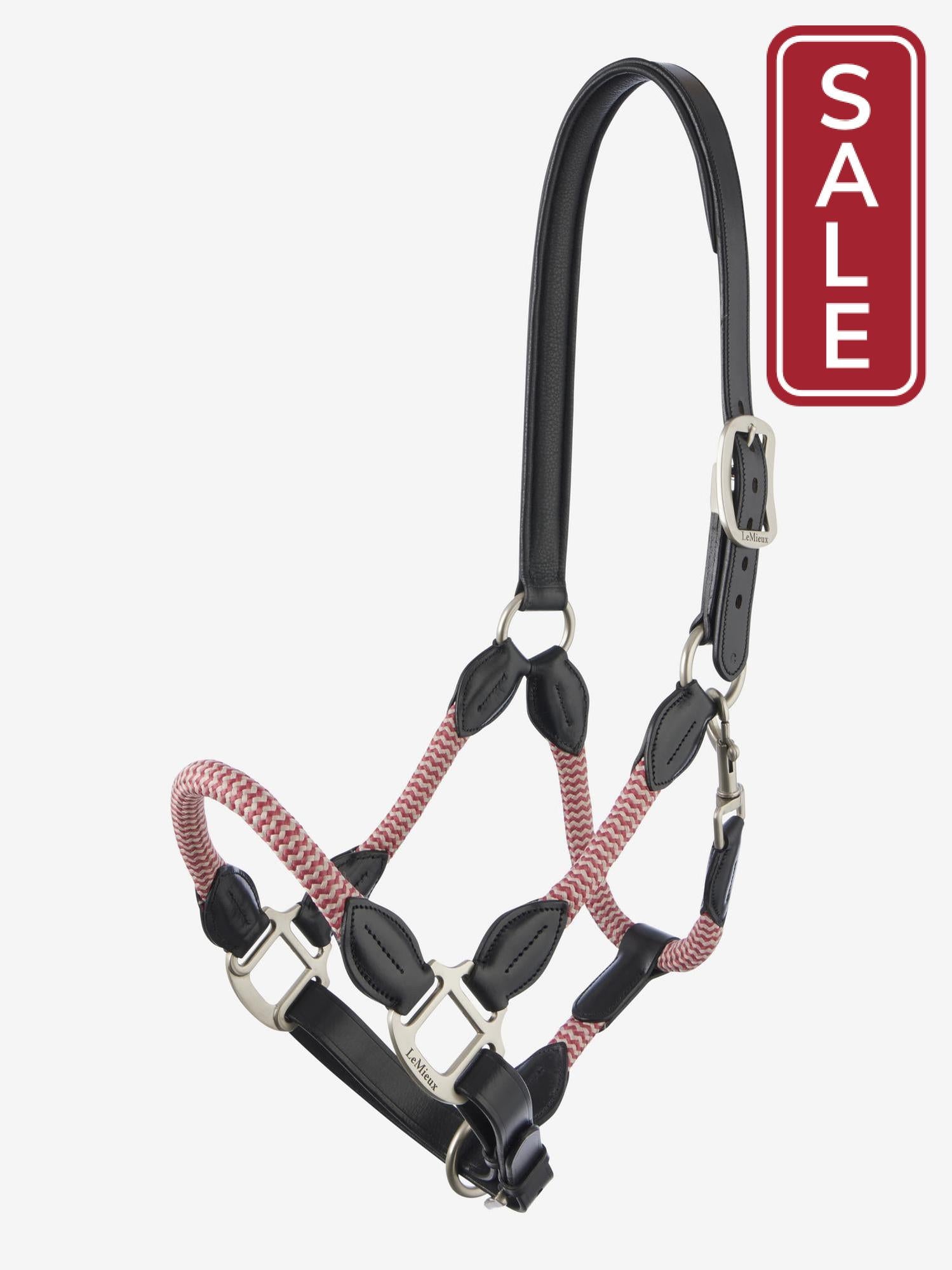 LeMieux Ropella Halter Cranberry-Halter-LeMieux-Cob-Evolution Equestrian Co.