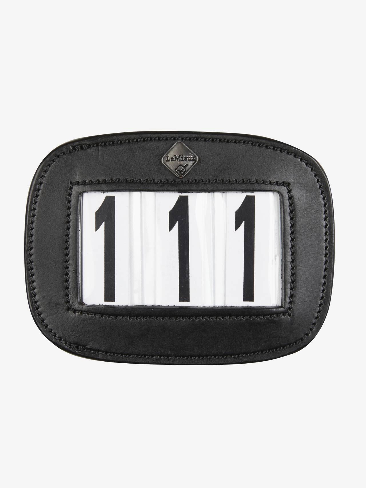 LeMieux Saddle Number Holder-English Accessories-LeMieux-Black-Evolution Equestrian Co.